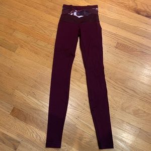 Lululemon Wunder Under Luon Leggings